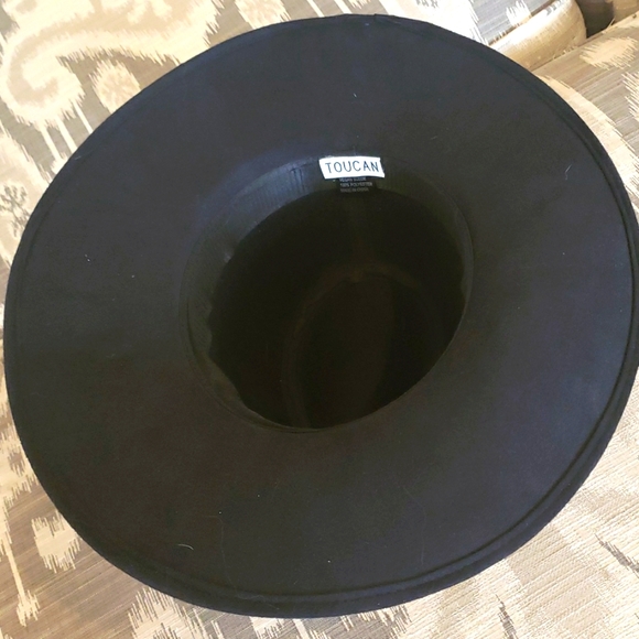 Hat Suede-like Leather band One Size Sun protection - Picture 3 of 6